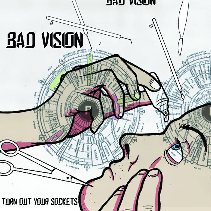 Bad Vision - Turn Out Your Sockets - LP (2016)